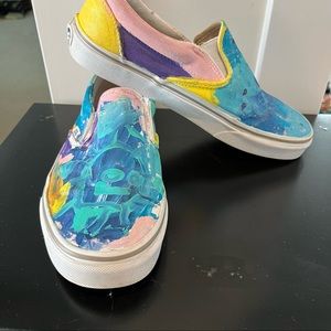 Vans Off the Wall Slip on Sneakers Sz 8.5